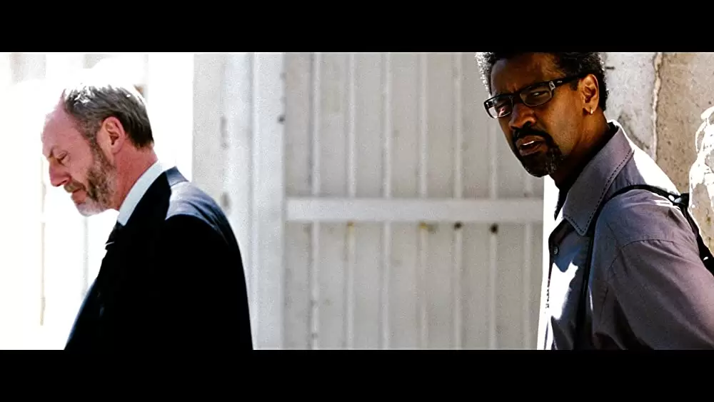 「デンジャラス・ラン」デンゼル・ワシントン & リーアム・カニンガムの画像