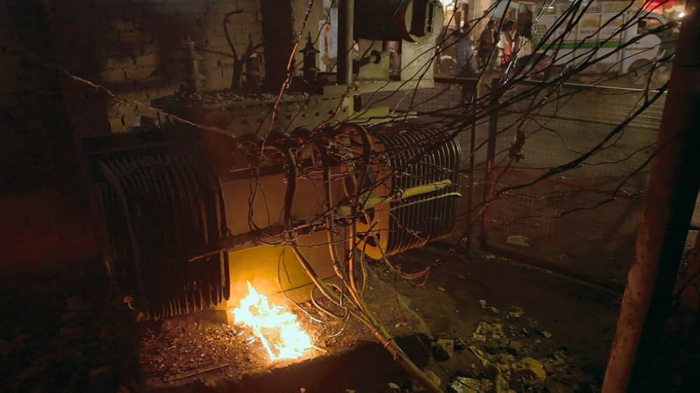 街角の盗電師の画像