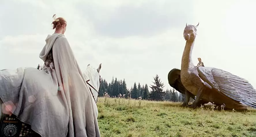 「エラゴン 遺志を継ぐ者」レイチェル・ワイズ & シエンナ・ギロリー & エド・スペリーアスの画像