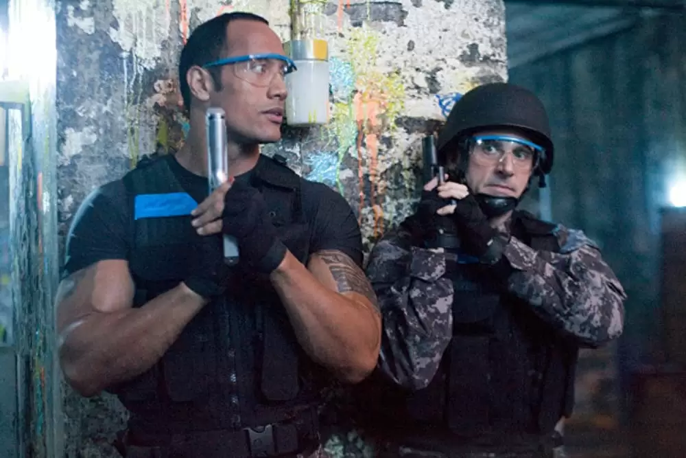 「ゲット スマート」スティーブ・カレル & ドウェイン・ジョンソンの画像