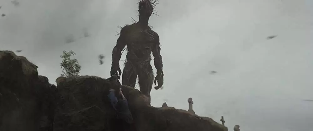 「怪物はささやく」リーアム・ニーソン & フェリシティ・ジョーンズ & ルイス・マクドゥーガルの画像