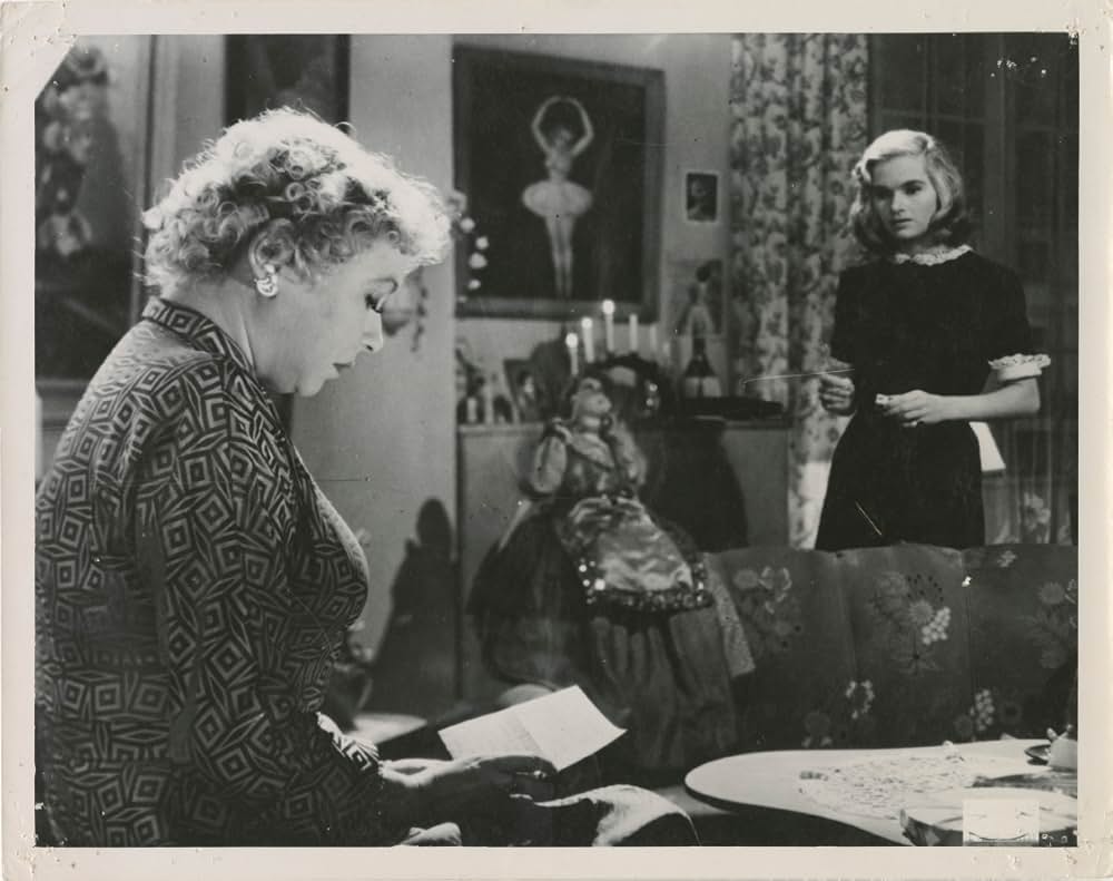 娘とヒアシンスの画像