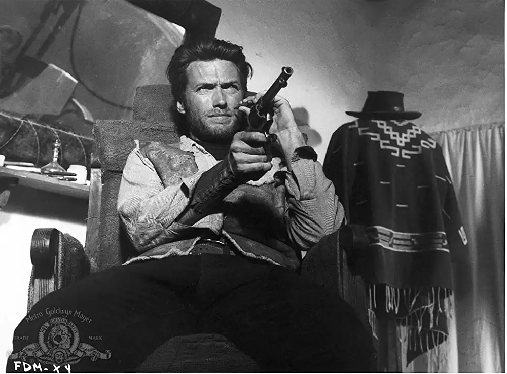 夕陽のガンマンの画像