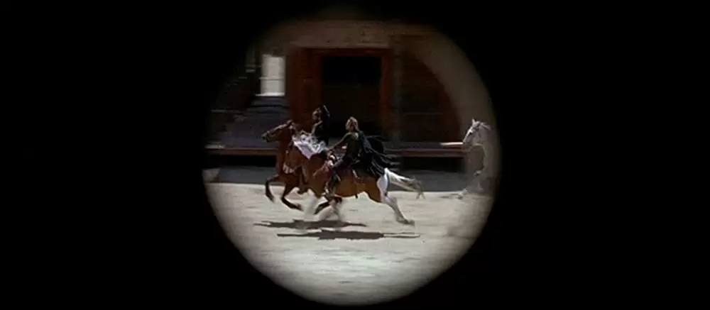 夕陽のガンマンの画像