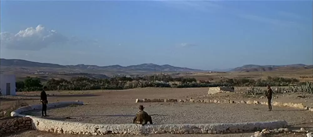 夕陽のガンマンの画像