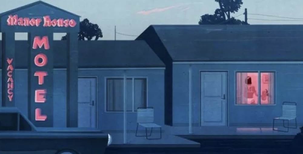 覗くモーテルの写真