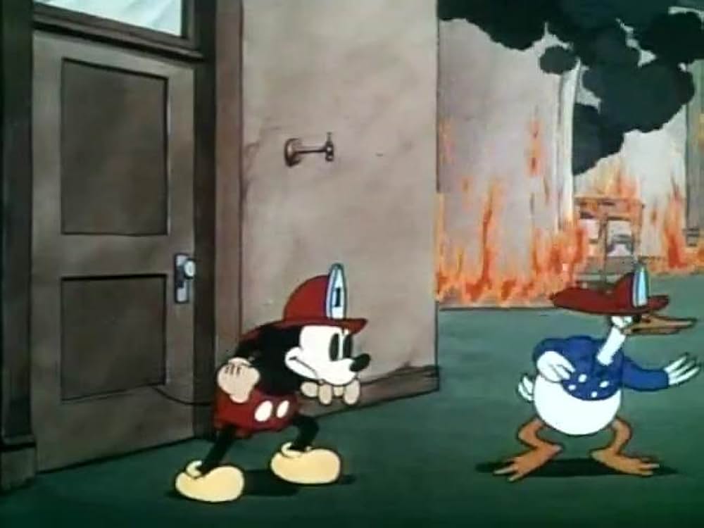 ミッキーの消防隊の画像