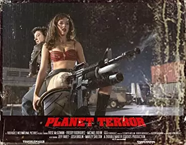 「グラインドハウス」ローズ・マッゴーワン & フレディ・ロドリゲスの画像