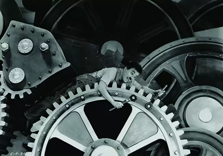 「モダン・タイムス」チャールズ・スペンサー・チャップリンの画像