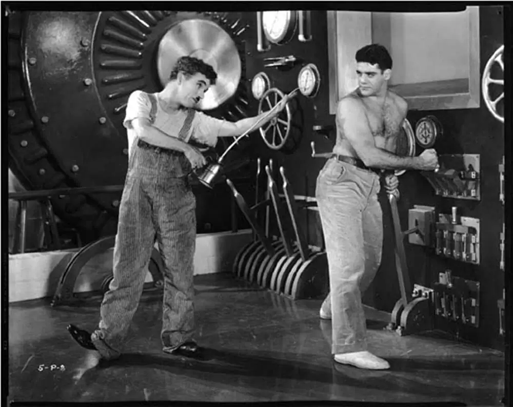 「モダン・タイムス」チャールズ・スペンサー・チャップリン & サミー・ステインの画像