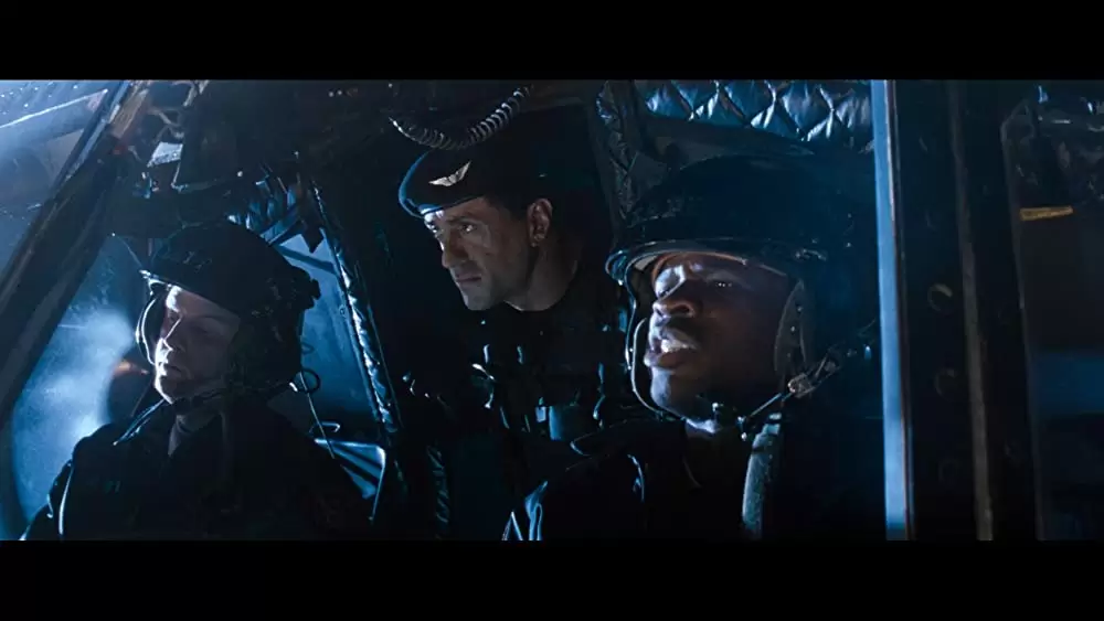 「デモリションマン」シルベスター・スタローン & グランド・L・ブッシュ & Pat Skipperの画像