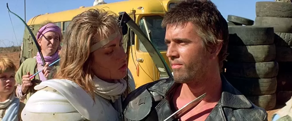 「マッドマックス2」メル・ギブソン & バージニア・ヘイ & William Zappaの画像