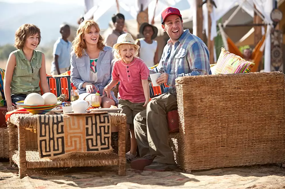 「子連れじゃダメかしら？」アダム・サンドラー & ベラ・ソーン & エマ・ファーマン & Alyvia Alyn Lindの画像