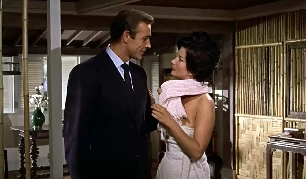 「007 ドクター・ノオ／007は殺しの番号」ショーン・コネリー & ゼナ・マーシャルの画像