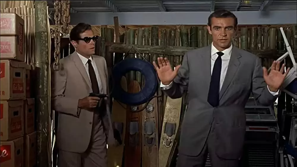 「007 ドクター・ノオ／007は殺しの番号」ショーン・コネリー & ジャック・ロードの画像