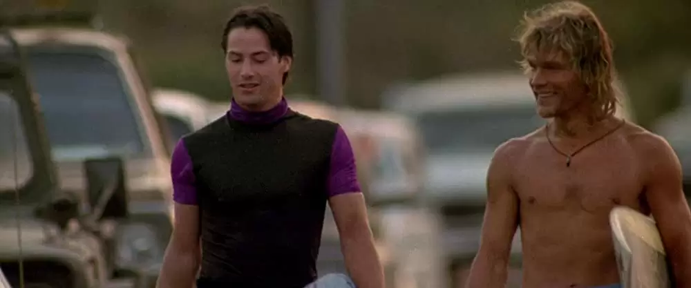 「ハートブルー」キアヌ・リーブス & パトリック・スウェイジの画像