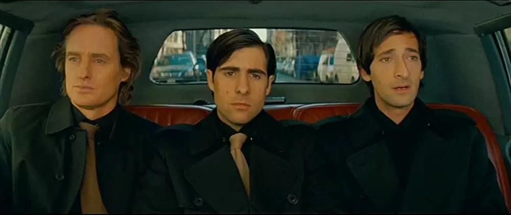 「ダージリン急行」エイドリアン・ブロディ & ジェイソン・シュワルツマン & オーウェン・ウィルソンの画像