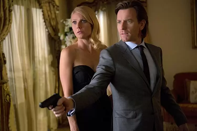 「チャーリー・モルデカイ 華麗なる名画の秘密」ユアン・マクレガー & グウィネス・パルトロウの画像