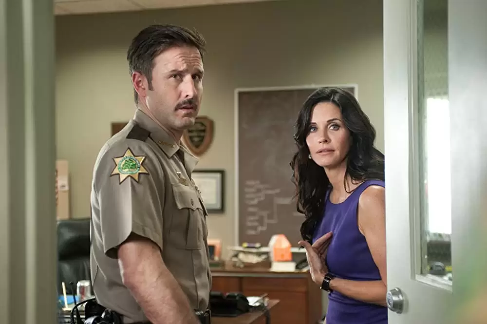 「スクリーム4:ネクスト・ジェネレーション」デビッド・アークエット & コートニー・コックスの画像