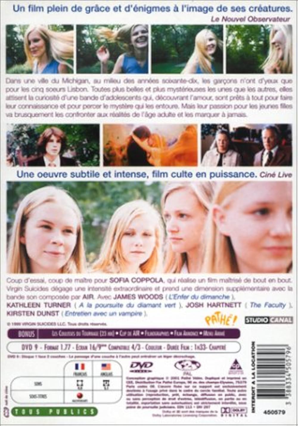 「ヴァージン・スーサイズ」の画像