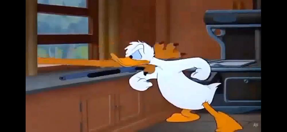 ドナルドとライオンの写真