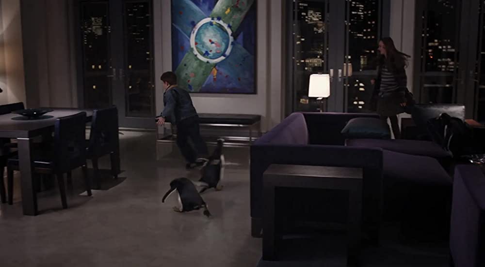 空飛ぶペンギンの画像