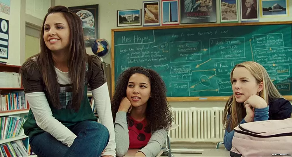 「アルビン2 シマリス3兄弟（しまっピーズ） vs. 3姉妹（しまペッツ）」Bridgit Mendler & エイミー・カレロ & アレクサンドラ・シップの画像