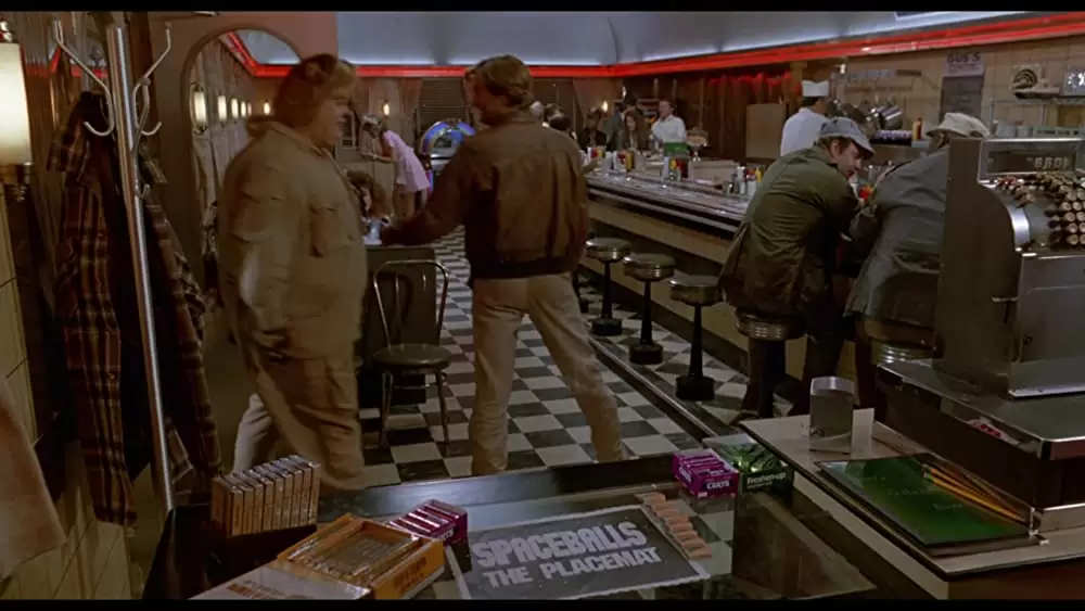 「スペースボール」ビル・プルマン & ジョン・キャンディの画像