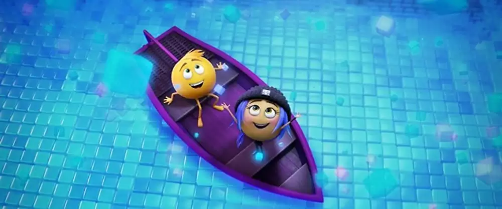 「絵文字の国のジーン」アンナ・ファリス & T・J・ミラーの画像