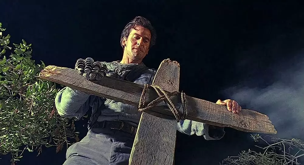 「死霊のはらわたIII／キャプテン・スーパーマーケット」ブルース・キャンベルの画像