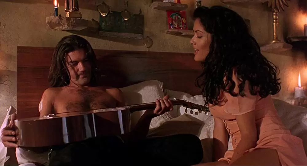 「デスペラード」アントニオ・バンデラス & サルマ・ハエックの画像