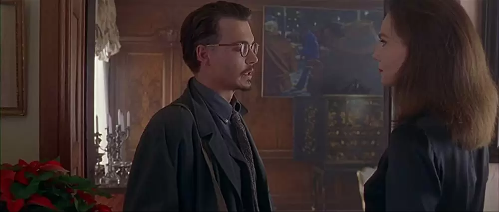 「ナインスゲート」ジョニー・デップ & レナ・オリンの画像