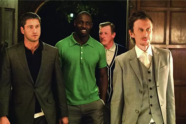 「ロックンローラ」ジェラルド・バトラー & イドリス・エルバ & ジェフ・ベルの画像