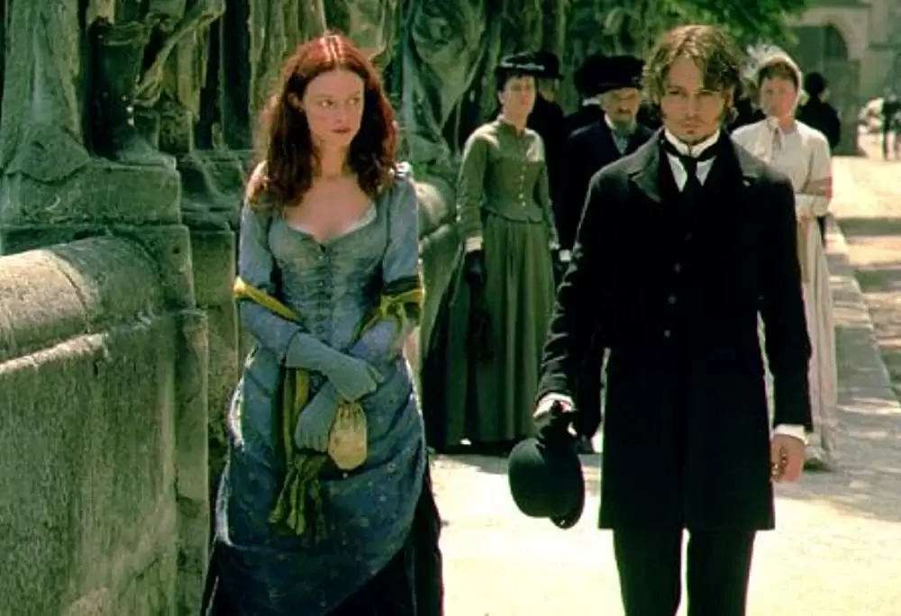 「フロム・ヘル」ジョニー・デップ & ヘザー・グラハムの画像