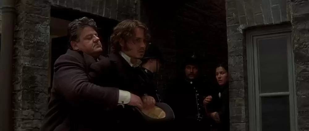 「フロム・ヘル」ジョニー・デップ & ロビー・コルトレーンの画像