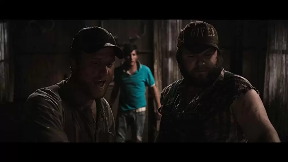 「タッカーとデイル 史上最悪にツイてないヤツら」タイラー・ラビーン & アラン・テュディック & ジェシー・モスの画像