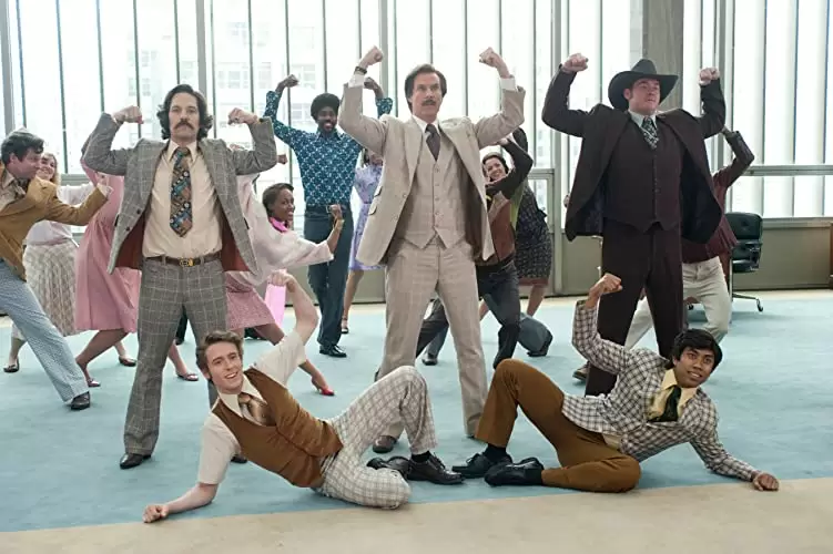 「俺たちニュースキャスター 史上最低!?の視聴率バトルinニューヨーク」ウィル・フェレル & デビッド・ケックナー & ポール・ラッドの画像