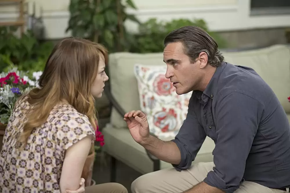 「教授のおかしな妄想殺人」ホアキン・フェニックス & エマ・ストーンの画像