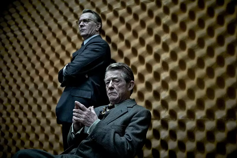 「裏切りのサーカス」ゲイリー・オールドマン & ジョン・ハートの画像