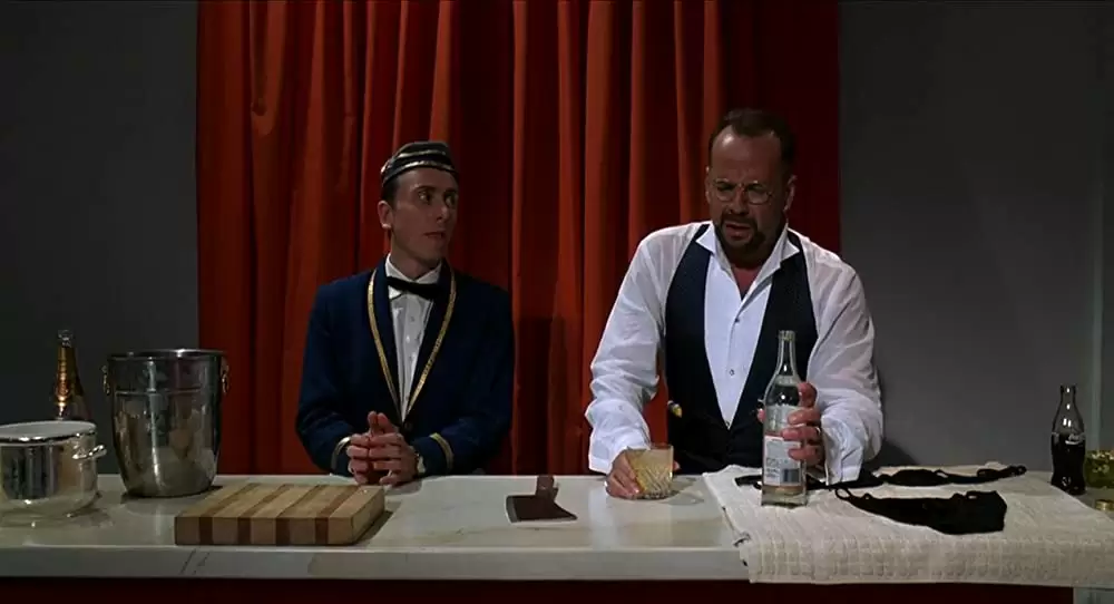 「フォー・ルームス」ブルース・ウィリス & ティム・ロスの画像