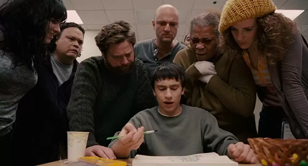 「なんだかおかしな物語／ボクの人生を変えた5日間」ザック・ガリフィアナキス & キーア・ギルクリストの画像