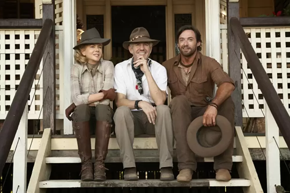 「オーストラリア」ニコール・キッドマン & ヒュー・ジャックマン & バズ・ラーマンの画像