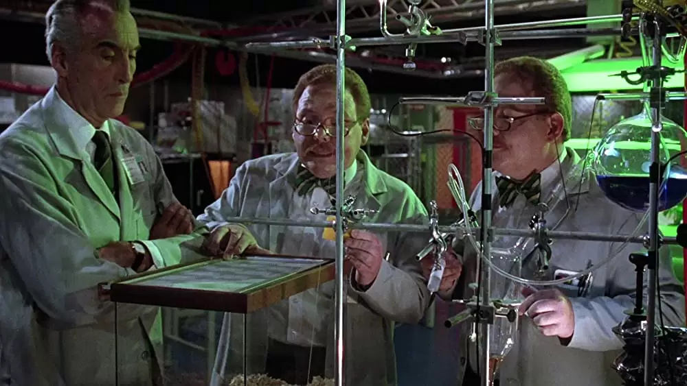 「グレムリン2／新種誕生」クリストファー・リー & ダン・スタントン & ドン・スタントンの画像