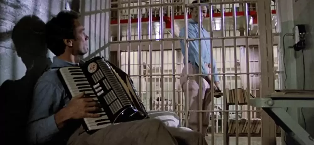 「アルカトラズからの脱出」クリント・イーストウッド & ポール・ベンジャミンの画像