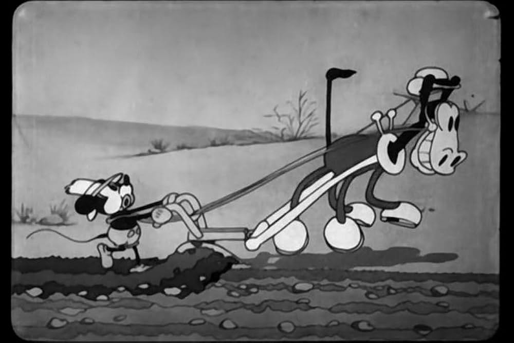 ミッキーの畑仕事の画像