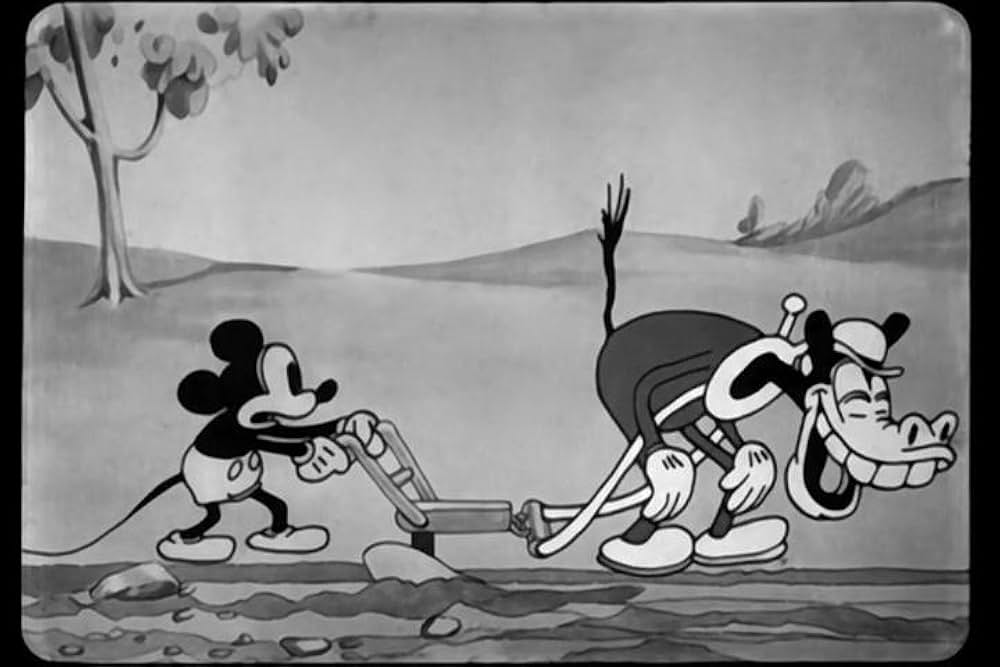 ミッキーの畑仕事の画像