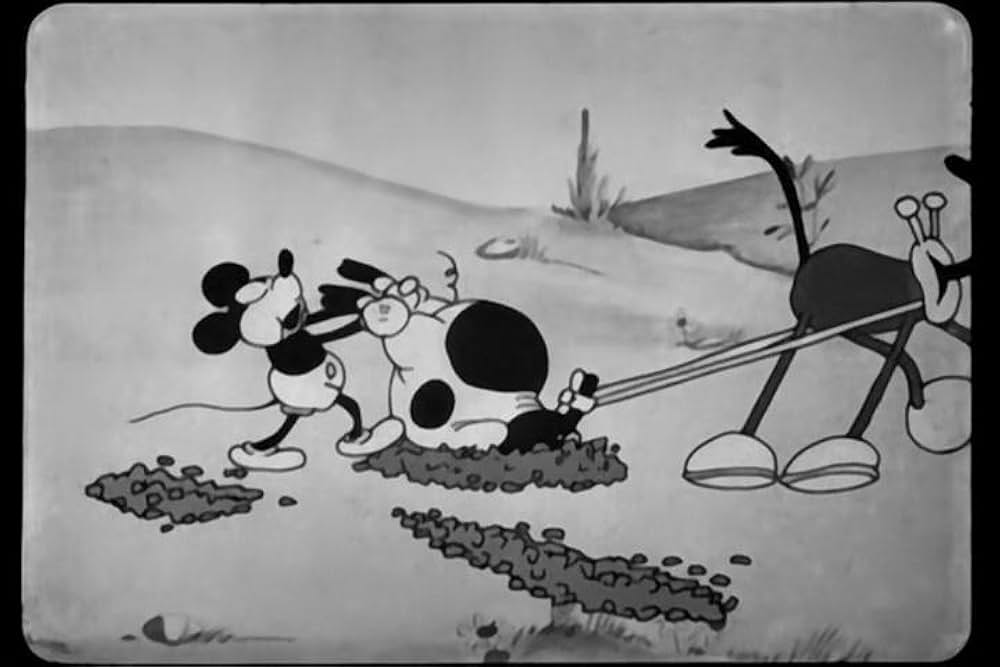 ミッキーの畑仕事の画像