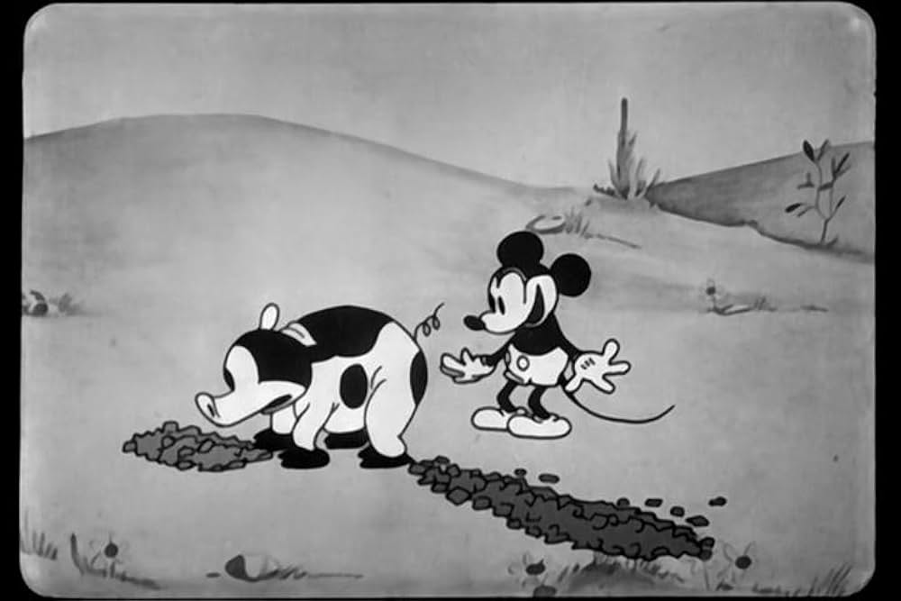 ミッキーの畑仕事の画像