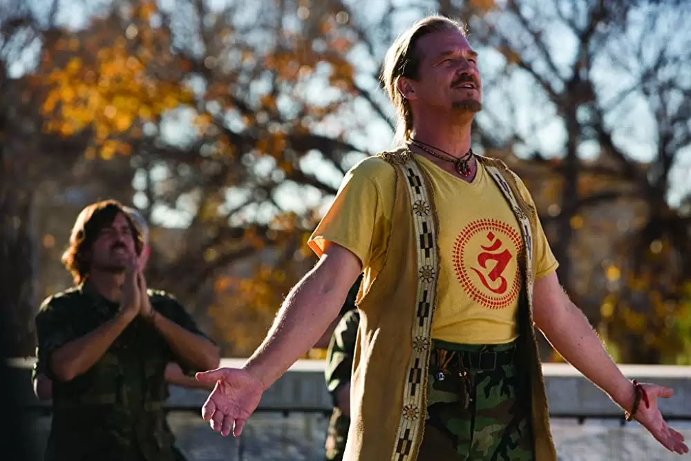 ヤギと男と男と壁との画像