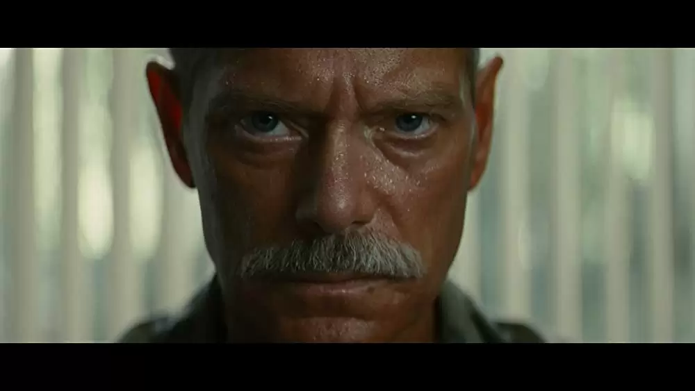 ヤギと男と男と壁との画像